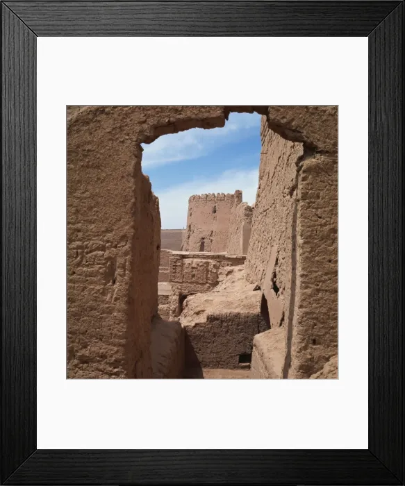Framed Print : Ancient walls of Yazd Framed Print : Ancient walls of Yazd