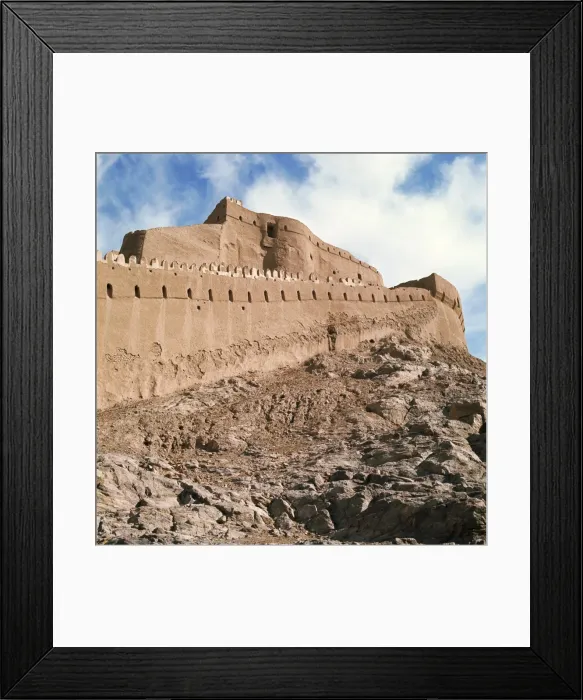 Framed Print : Bam, before the 2003 earthquake