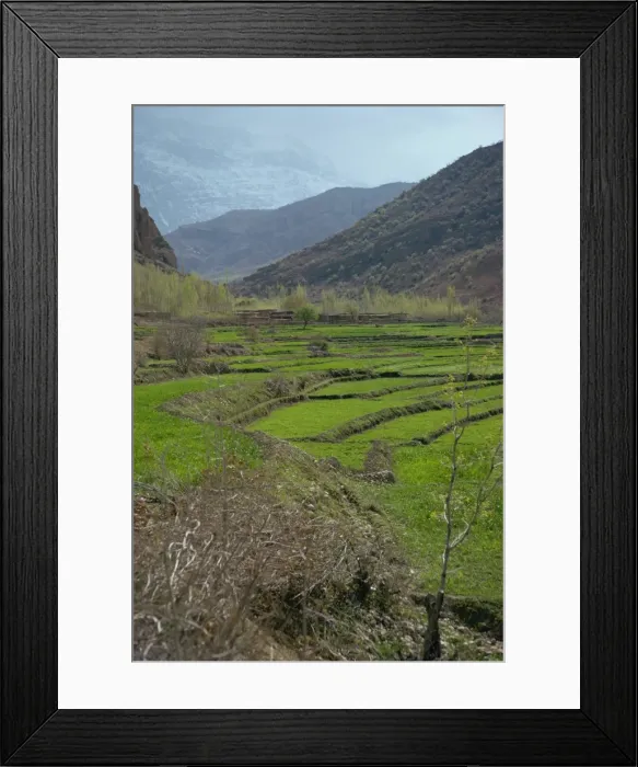 Framed Print : Typical Boyerahmad village Framed Print : Typical Boyerahmad village