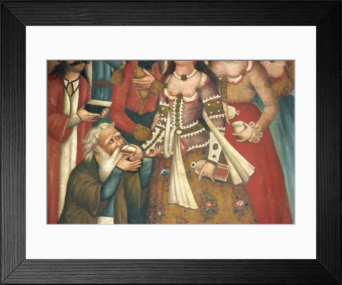 Framed Print : Qajar painting Framed Print : Qajar painting