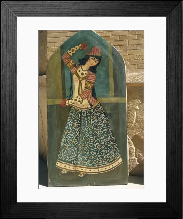 Framed Print : Qajar painting Framed Print : Qajar painting