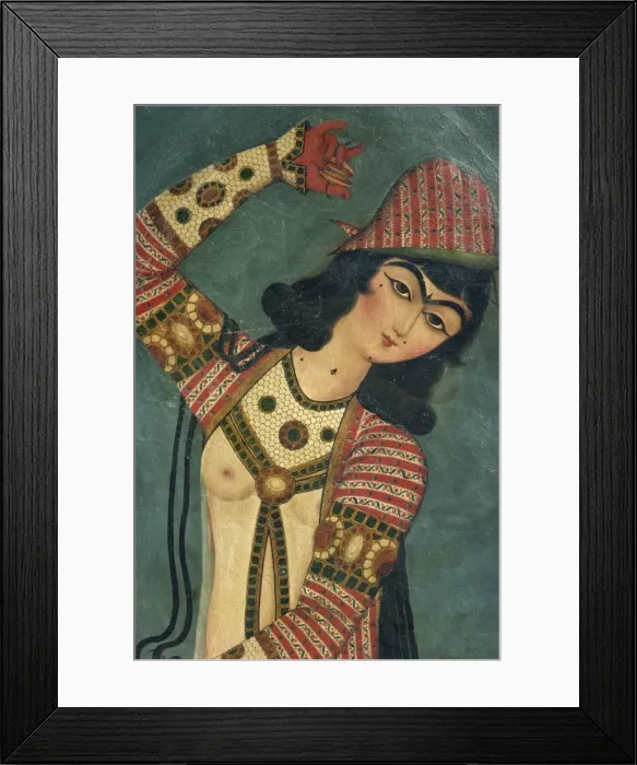 Framed Print : Qajar painting Framed Print : Qajar painting