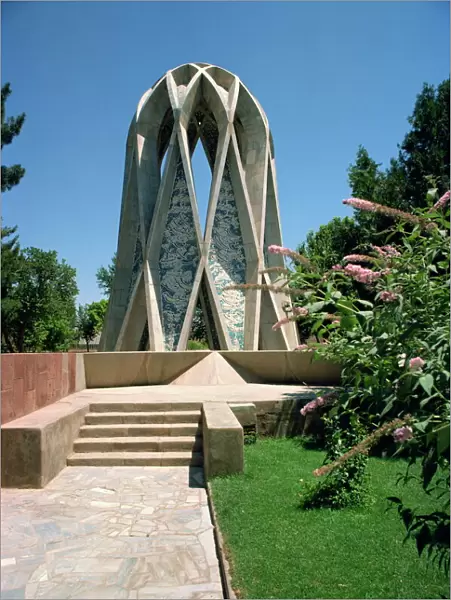 The tomb of Omar Khayyam