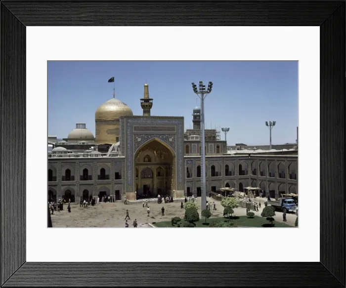 Framed Print : Shrine of Immam Riza Framed Print : Shrine of Immam Riza