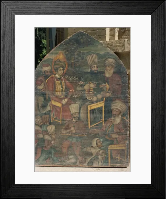 Framed Print : Qajar painting Framed Print : Qajar painting