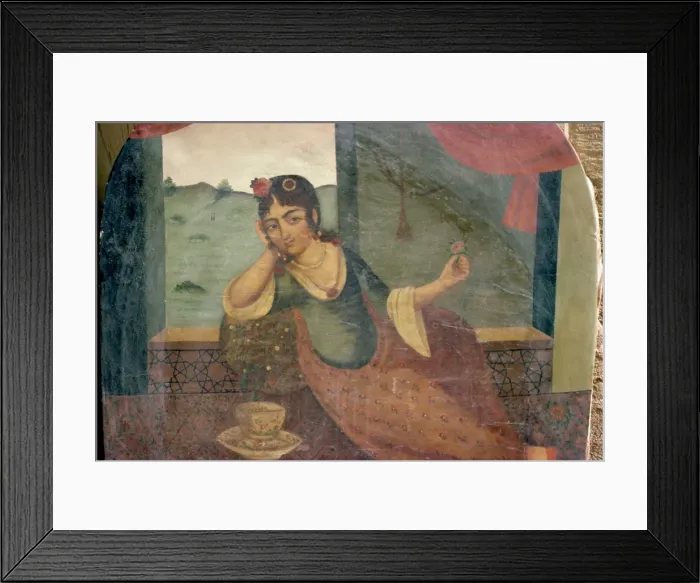 Framed Print : Qajar painting Framed Print : Qajar painting