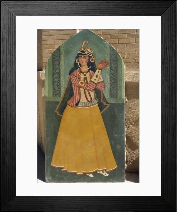Framed Print : Qajar painting Framed Print : Qajar painting