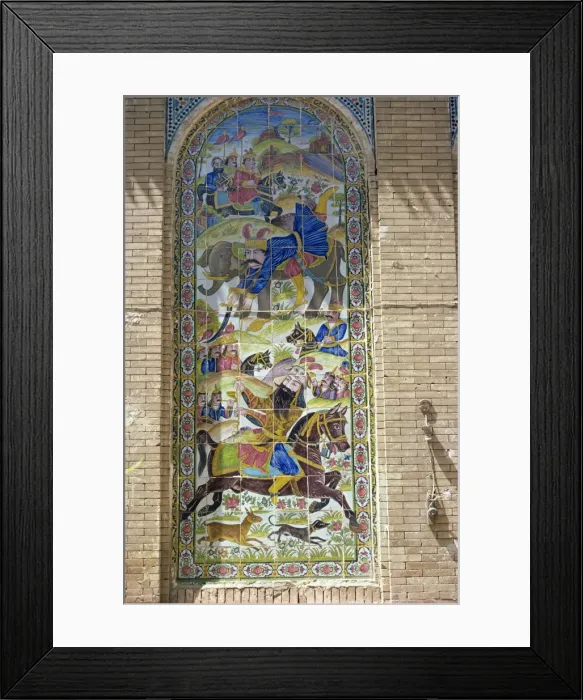 Framed Print : Tiles in old house Framed Print : Tiles in old house