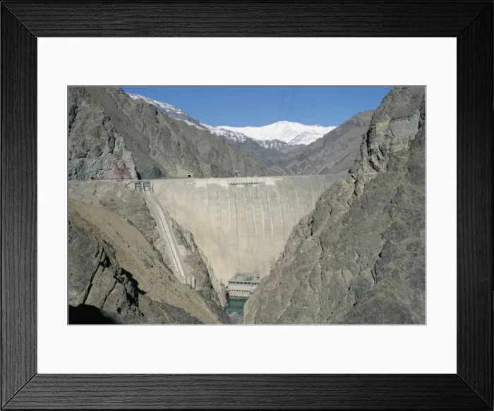 Framed Print : The Karaj Dam Framed Print : The Karaj Dam