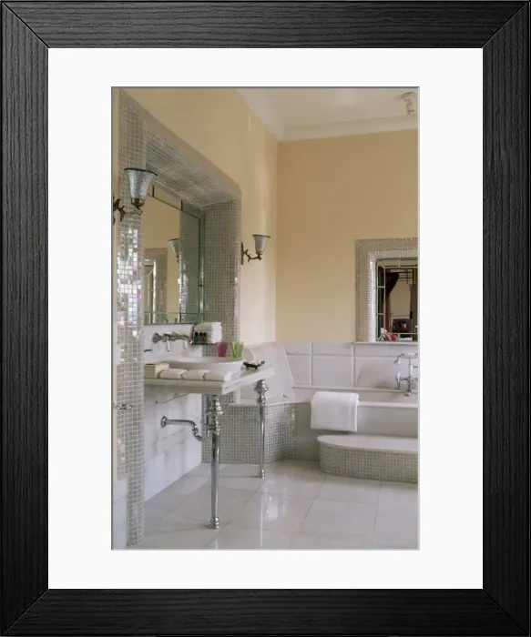 Framed Print : Bathroom suite Framed Print : Bathroom suite