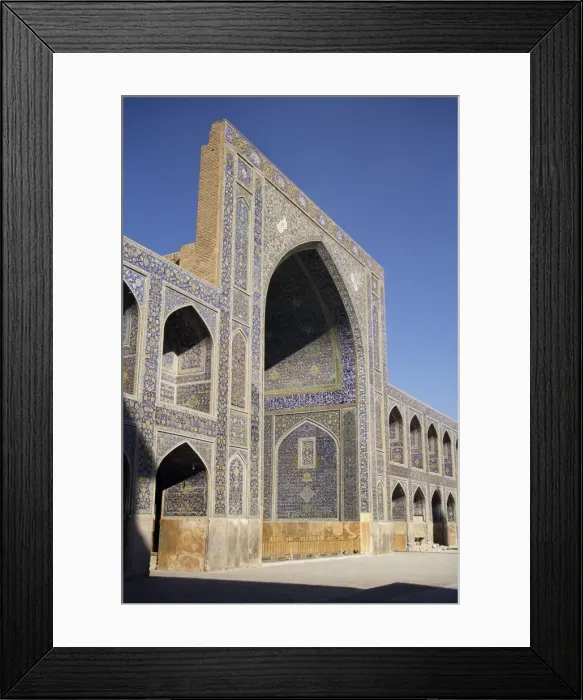 Framed Print : North eivan (hall) of the Masjid-e Imam (formerly Shah Mosque) Framed Print : North eivan (hall) of the Masjid-e Imam (formerly Shah Mosque)