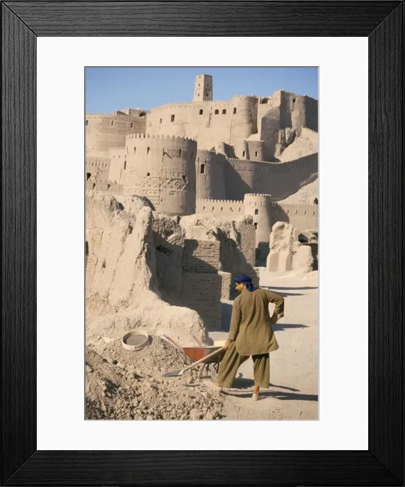 Framed Print : Restoration work Framed Print : Restoration work