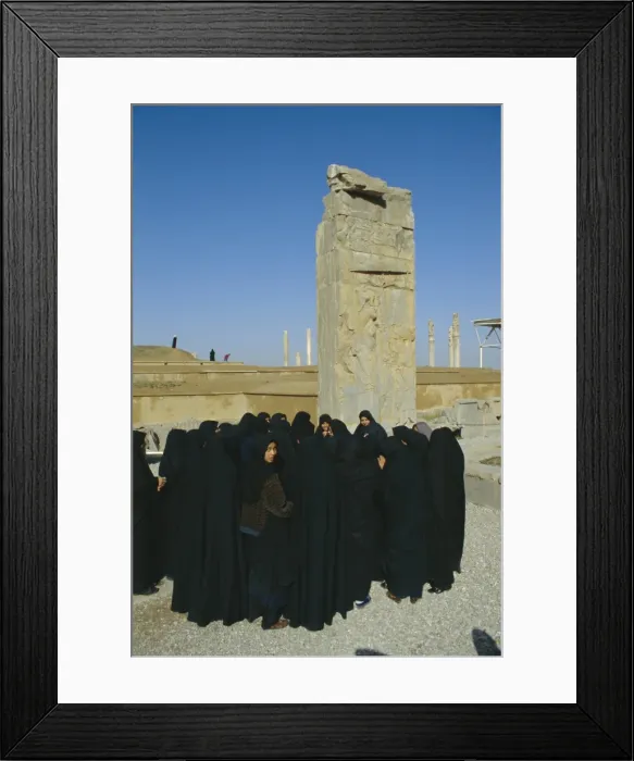 Framed Print : Women, Persepolis Framed Print : Women, Persepolis