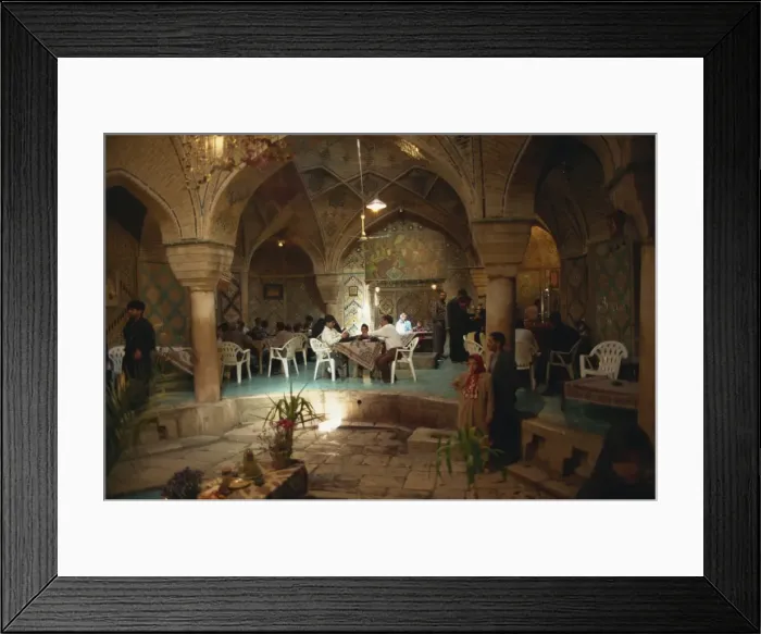Framed Print : Tea House in the Vakil Bazaar Framed Print : Tea House in the Vakil Bazaar
