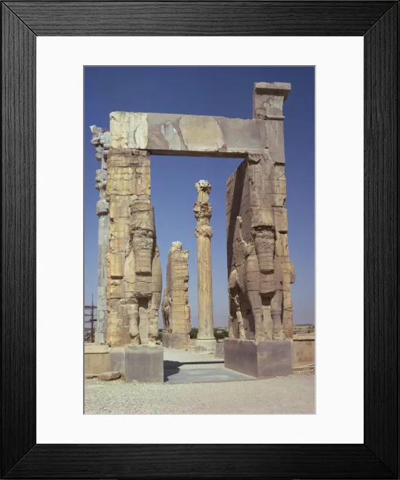 Framed Print : The Gateway of Xerxes Framed Print : The Gateway of Xerxes