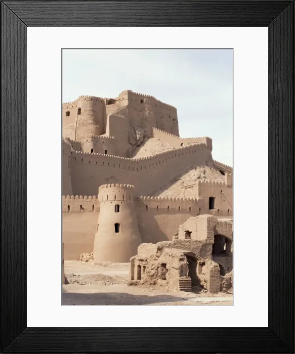 Framed Print : Citadel and abandoned town Framed Print : Citadel and abandoned town