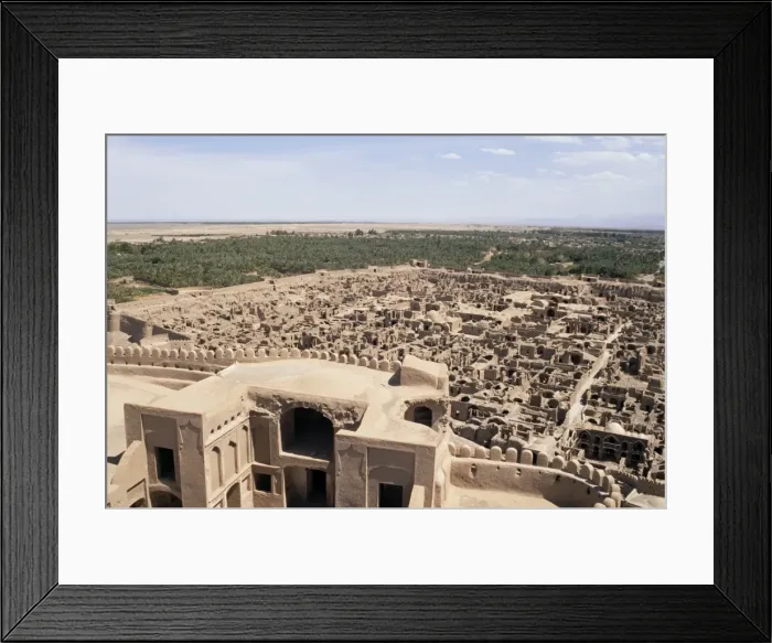 Framed Print : Abandoned town from Citadel Framed Print : Abandoned town from Citadel