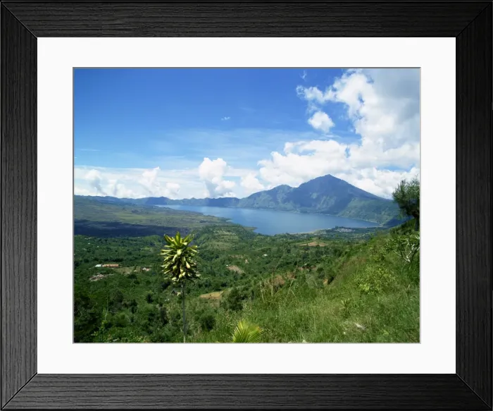 Framed Print : Lake Batur Framed Print : Lake Batur