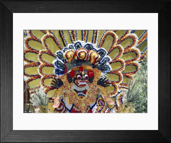 Framed Print : Mask, funeral rites Framed Print : Mask, funeral rites