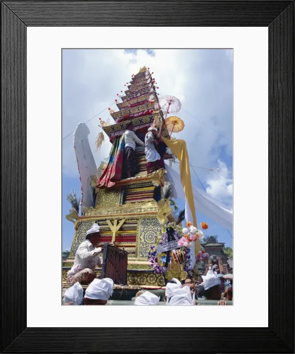 Framed Print : Funeral tower Framed Print : Funeral tower