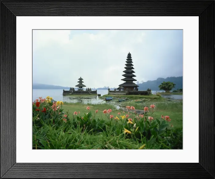Framed Print : Ulu Danu Temple Framed Print : Ulu Danu Temple