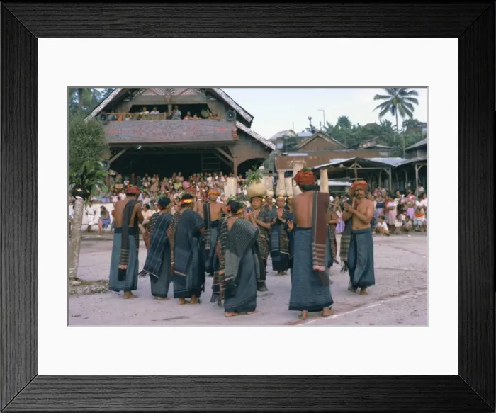 Framed Print : Toba Batak ceremony Framed Print : Toba Batak ceremony