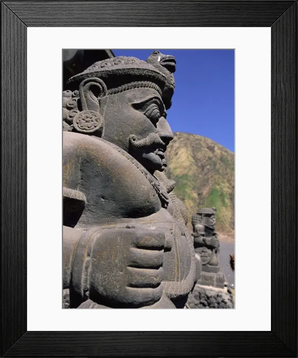Framed Print : Statue outside Hindu temple Framed Print : Statue outside Hindu temple