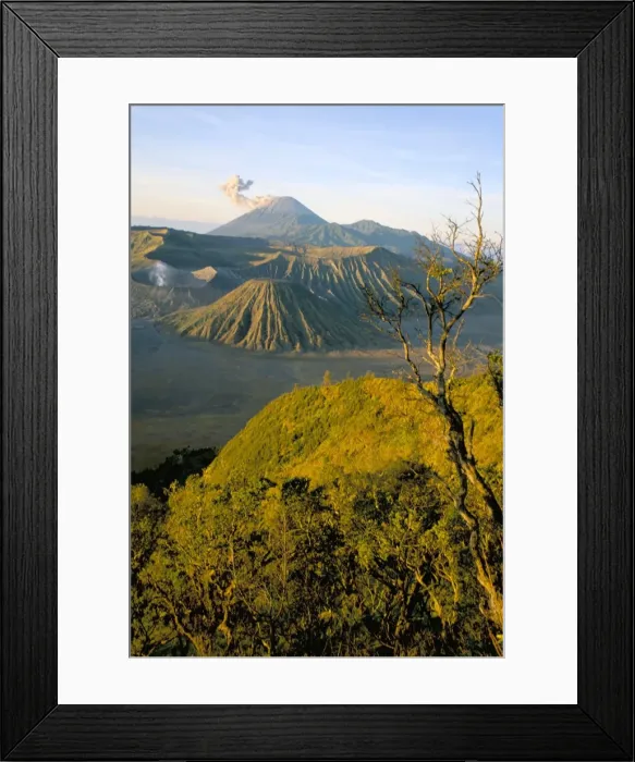 Framed Print : Bromo-Tengger-Semeru National Park at dawn Framed Print : Bromo-Tengger-Semeru National Park at dawn