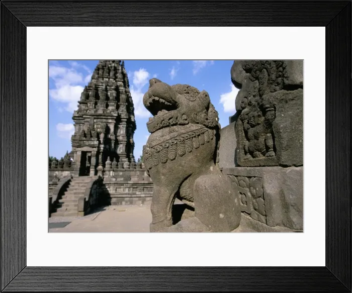 Framed Print : Stone lion Framed Print : Stone lion