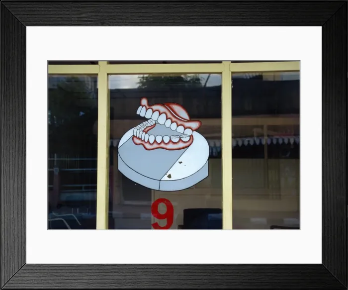 Framed Print : Humorous sign Framed Print : Humorous sign