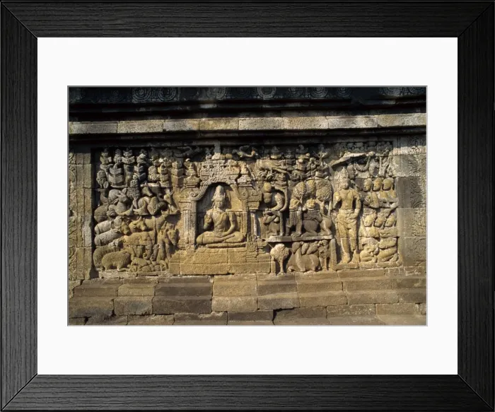 Framed Print : Buddhist temple