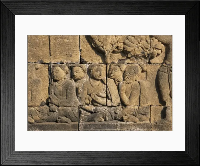 Framed Print : Detail of carved frieze Framed Print : Detail of carved frieze