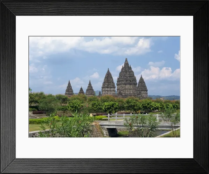 Framed Print : Prambanan temple Framed Print : Prambanan temple