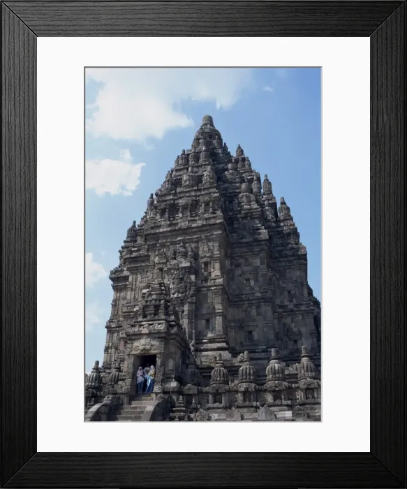 Framed Print : The Hindu temple of Prambanan Framed Print : The Hindu temple of Prambanan