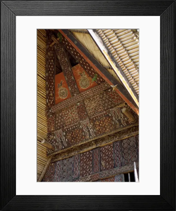 Framed Print : Toraja house Framed Print : Toraja house