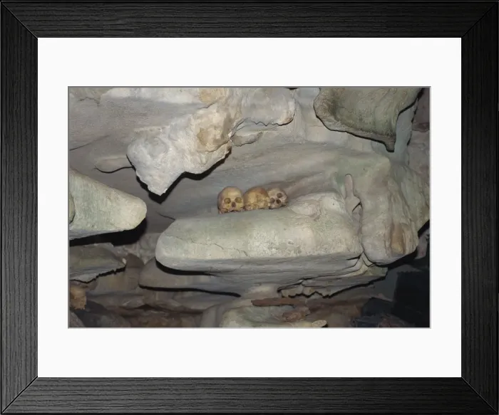 Framed Print : Cave tomb at Londa Framed Print : Cave tomb at Londa
