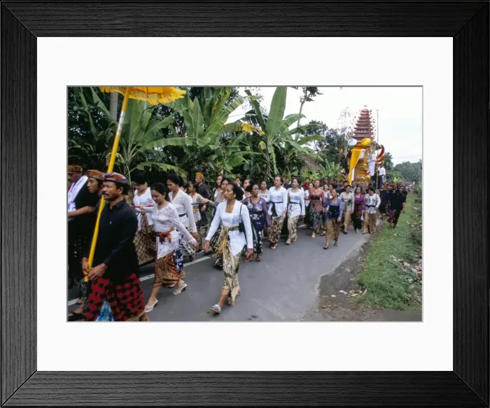Framed Print : Procession for funeral ceremony Framed Print : Procession for funeral ceremony