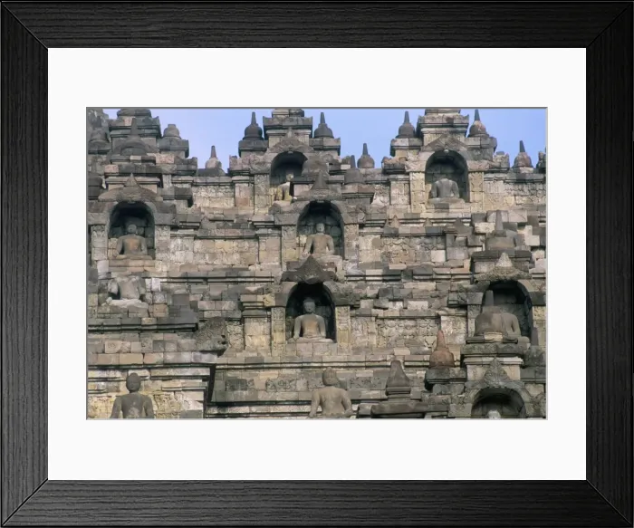 Framed Print : Detail of the west facade Framed Print : Detail of the west facade
