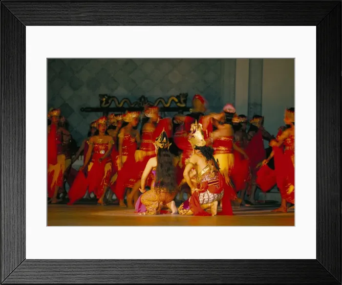 Framed Print : Performance of the Hindu epic Framed Print : Performance of the Hindu epic