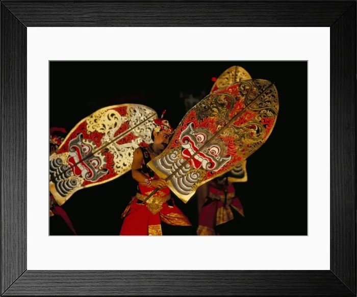 Framed Print : Performance of the Balinese Ramayana Framed Print : Performance of the Balinese Ramayana