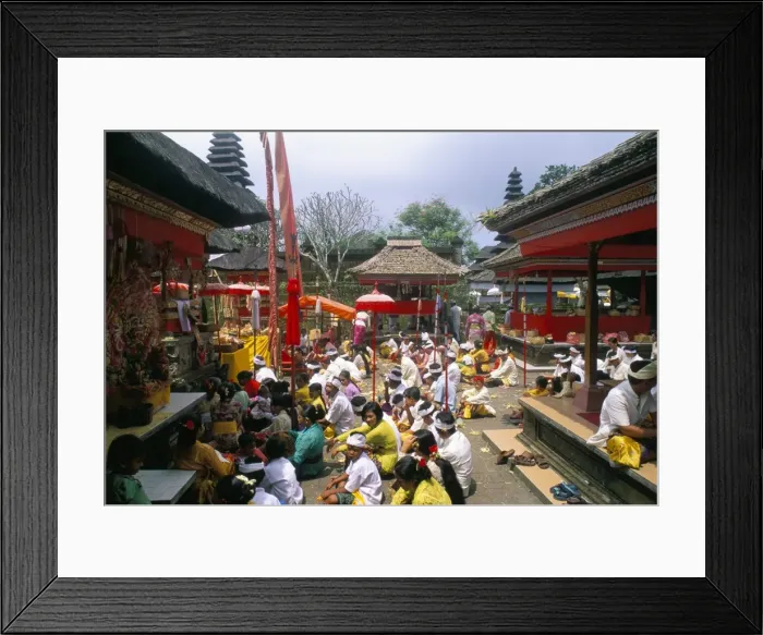 Framed Print : Batara Turum Kabeh ceremony Framed Print : Batara Turum Kabeh ceremony