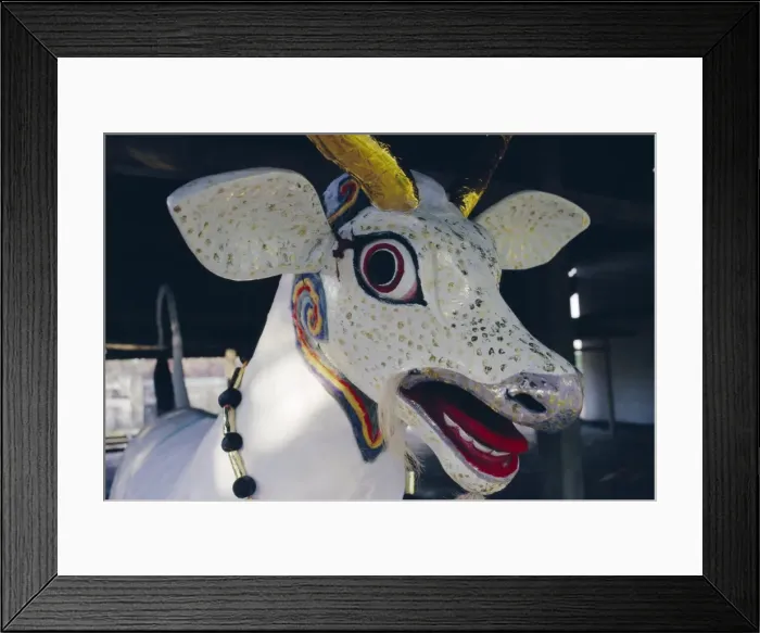 Framed Print : A bull cremation sarcophagus Framed Print : A bull cremation sarcophagus