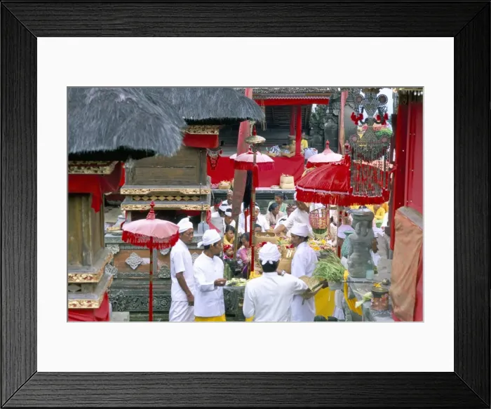 Framed Print : Batara Turum Kabeh ceremony Framed Print : Batara Turum Kabeh ceremony