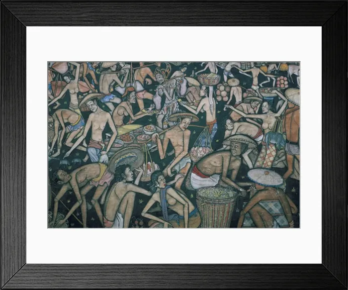 Framed Print : Painting, Neka museum Framed Print : Painting, Neka museum