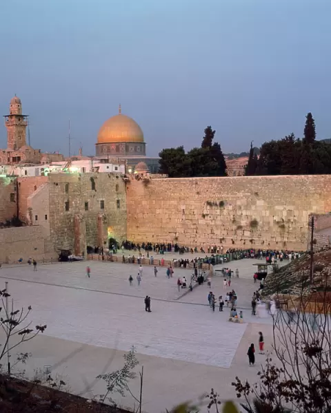 Western Wall in the 1990s