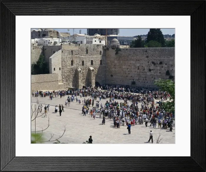 Framed Print : Wailing Wall Framed Print : Wailing Wall