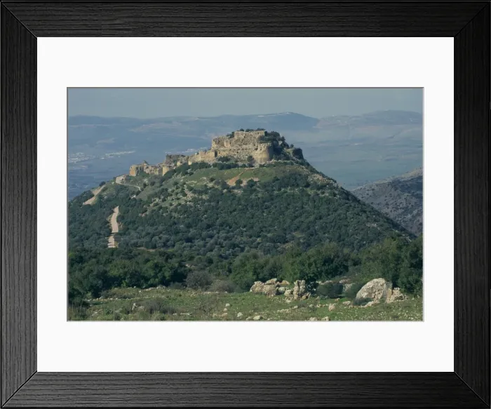 Framed Print : Nimrod Crusader fort Framed Print : Nimrod Crusader fort