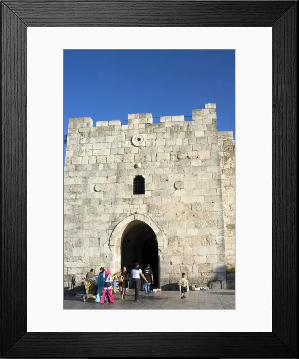 Framed Print : Damascus Gate Framed Print : Damascus Gate