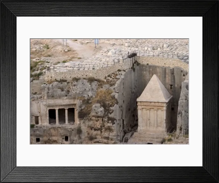 Framed Print : Pillar of Absalom Framed Print : Pillar of Absalom