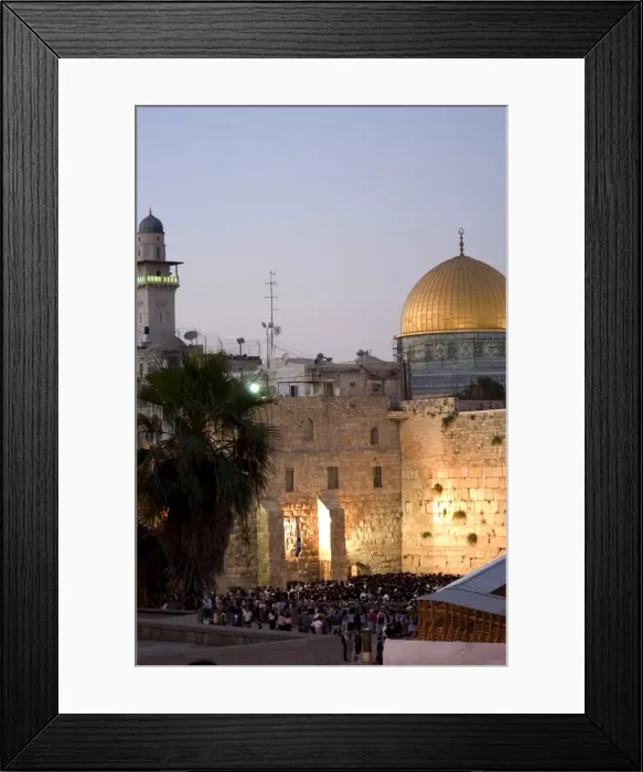Framed Print : Western (Wailing) Wall Framed Print : Western (Wailing) Wall